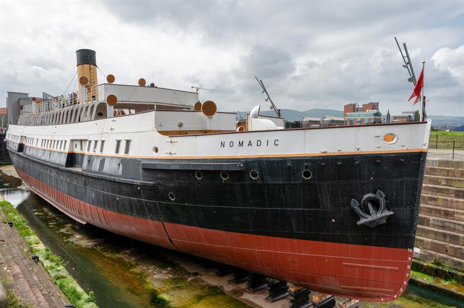 SS Nomadic, BelfastEl buque gemelo del Titanic