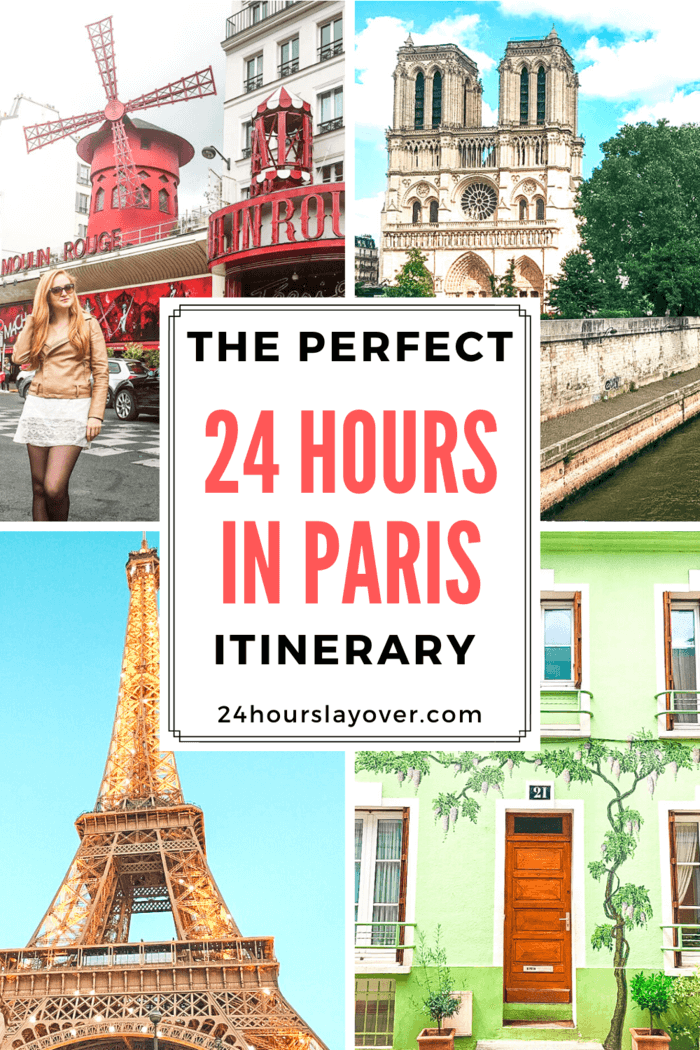 24 Horoj en Parizo: La Perfekta 1Taga Pariza Itinero!