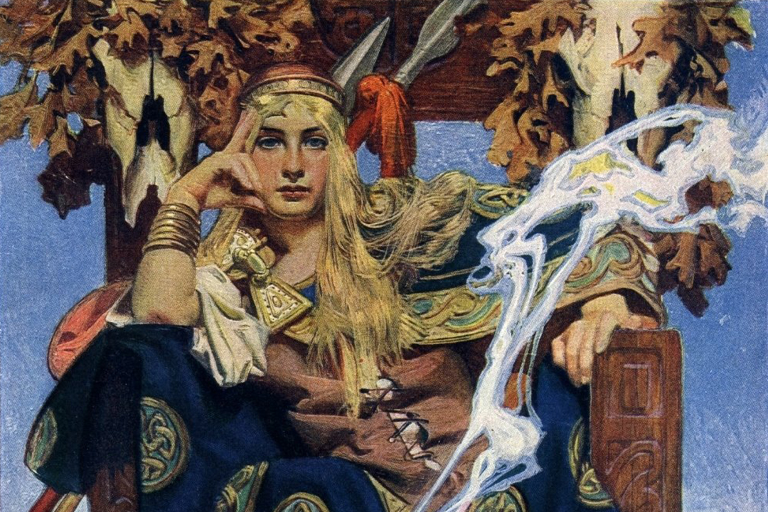 Ontmoet die beroemde Ierse vegter - koningin Maeve Ierse mitologie